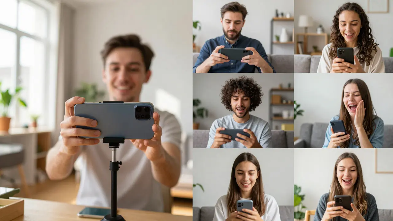 Tvorba autentického vertikálního videa na mobil pro sociální sítě